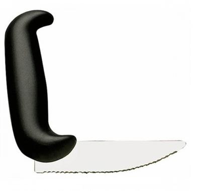 Gehoekte mes klein blad 6 cm