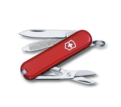Victorinox CLASSIC 0.6223.B1 Zakmes Aantal functies 7 Rood