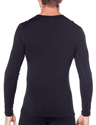 Icebreaker Merino 260 Tech LS Crewe Thermoshirt Heren Black XL