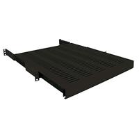 LogiLink SF1S15B 19 inch 1 HE Uittrekbaar Geschikt voor kastdiepte: 1200 mm Zwart - thumbnail