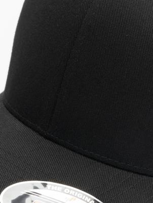 Flexfit FX6277 Wooly Combed Cap - Black/Black - XXL