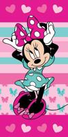 Minnie Mouse Strandlaken Hearts 70 x 140 cm - thumbnail