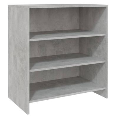 Dressoir 70x40,5x75 cm bewerkt hout betongrijs Dressoir 70x40,5x75 cm bewerkt hout betongrijs