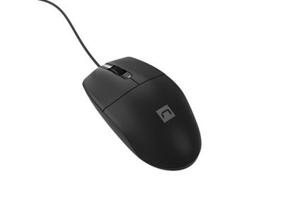 Muis Natec Ruff Plus Zwart Monochrome - thumbnail