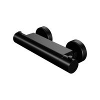 Opbouw Douchekraan Brauer Black Thermostatisch Mat Zwart - thumbnail