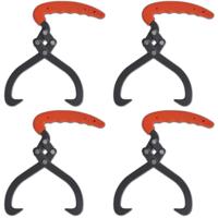 Handpaktang met PVC handvat (4 stuks) - thumbnail