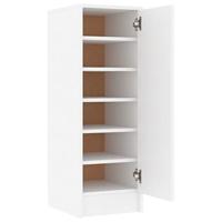 VidaXL Schoenenkast 32x35x92 cm bewerkt hout wit - thumbnail