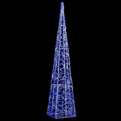 VidaXL Lichtkegel decoratief led 90 cm acryl blauw