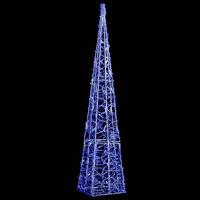 VidaXL Lichtkegel decoratief led 90 cm acryl blauw - thumbnail
