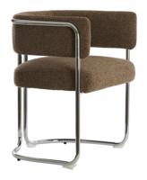 Light & Living Eetkamerstoel 'Adante' kleur Donkerbruin - thumbnail