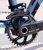 M-Wave ketting geleider aluminium zwart - thumbnail