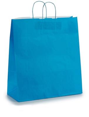 Papieren Zak Pincello Kleur Blauw Papieren Zak Pincello Kleur Blauw