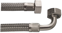 Cornat wasmachine-toevoerslang 2m50 rvs - t357216 - thumbnail