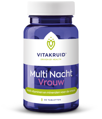 Vitakruid Multi Nacht Vrouw 100% Vegan 30