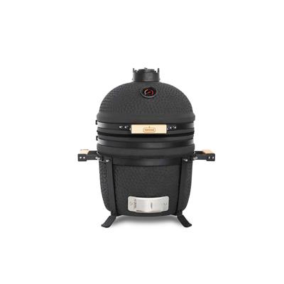 Buccan BBQ - Kamado barbecue - Table Grill 15" - Zwart