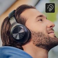 Panasonic RB-HX220BDEK Draadloze Hoofdtelefoon, Over-ear Koptelefoon Met Ergonomische Pasvorm, Extra Bas, Tot 23 Uur Speeltijd, Snelle En Gemakkelijke Aansluiting En Opvouwbaar Ontwerp, Zwart - thumbnail
