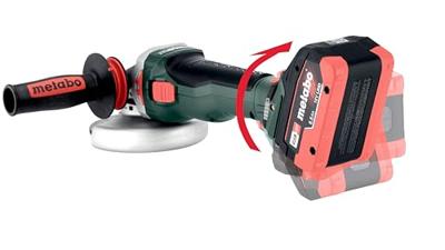 Metabo WVB 18 LTX Bl 15-125 Quick | Accu Haakse Slijper | 18V | 125mm | Zonder accu en lader | in metaBOX 601731840