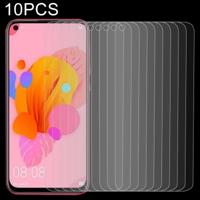10 stuks 0.26 mm 9u 2.5 D getemperd glas film voor Huawei Nova 5i - thumbnail