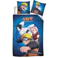 Naruto - 1 Persoons Dekbedovertrek (140cm x 200cm) - thumbnail