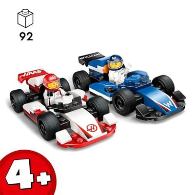 LEGO CITY F1 Williams Racing en Haas F1 racewagens 60464 - thumbnail