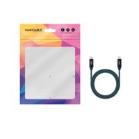 Nanocable 10.01.4301-L150-COMB USB 3.2 Gen2x2 kabel, 20 Gbit/s, 5 A/100 W, 4K/60 Hz, USB-C/M-USB-C/M, 1,5 m - thumbnail