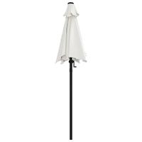 VidaXL Parasol 200x224 cm aluminium zandwit - thumbnail