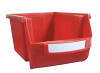 VISO SPACY2R Zichtbak (b x h x d) 101 x 70 x 157 mm Rood 1 stuk(s) - thumbnail