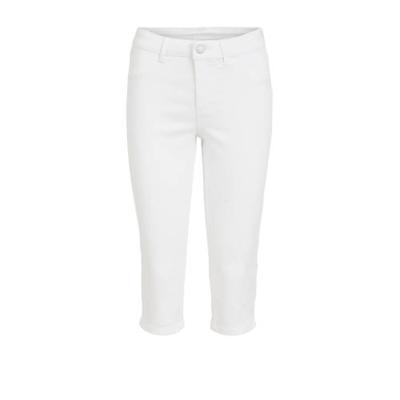 VILA skinny capri VIJEGGY met biologisch katoen wit VILA skinny capri VIJEGGY met biologisch katoen wit