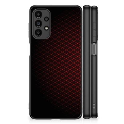 Samsung Galaxy A13 4G Back Case Geruit Rood