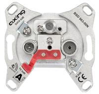 Axing BSD 963-00N Antennedoos TV, FM, Data Inbouw (in muur) Steekleidingdoos - thumbnail