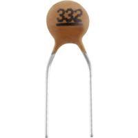 TRU COMPONENTS TC-K3,3NF5 Keramische condensator THT 3.3 nF 100 V 10 % 1 stuk(s) - thumbnail