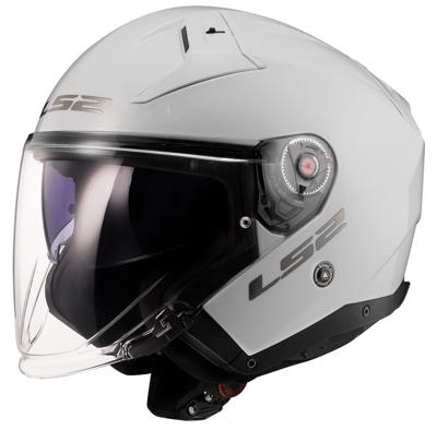 LS2 jethelm "of603 infinity ii" helmet of603 infi. ii solid s white