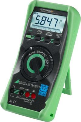 Gossen Metrawatt METRAHIT 2+ Multimeter Kalibratie (DAkkS) Digitaal CAT III 600 V Weergave (counts): 6000 Gossen Metrawatt METRAHIT 2+ Multimeter Kalibratie (DAkkS) Digitaal CAT III 600 V Weergave (counts): 6000