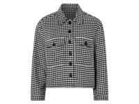 esmara Dames jack (M (40/42), Zwart/wit) - thumbnail