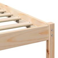 Bedframe Bruin 120 x 190 cm Massief grenenhout - thumbnail