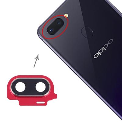 Camera lens cover voor OPPO R15 (rood)
