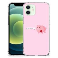 iPhone 12 Mini Stevig | Bumper Hoesje | Pig Mud - thumbnail