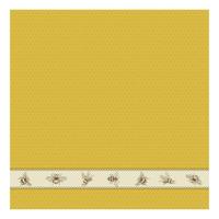 DDDDD Theedoek Bees Geel - thumbnail