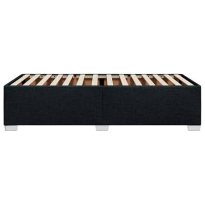 Bedframe zonder matras 80x200 cm stof zwart