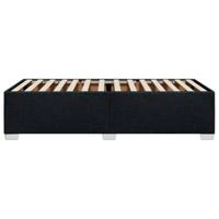 Bedframe zonder matras 80x200 cm stof zwart - thumbnail