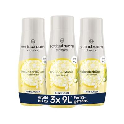 SodaStream - Vlierbloesem Suikervrij Siroop - 3x 440ml