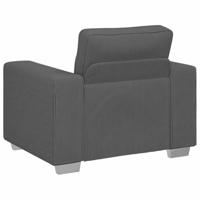 Fauteuil 60 cm corduroy stof donkergrijs - thumbnail