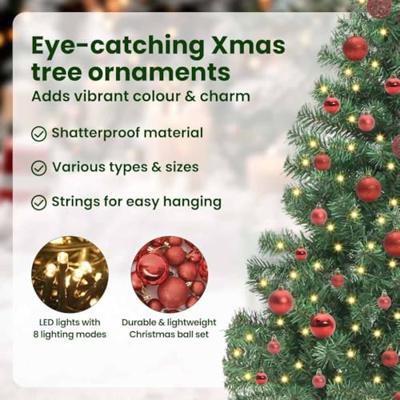 VidaXL Kerstboom met 150 led met standaard groen 150 cm pvc