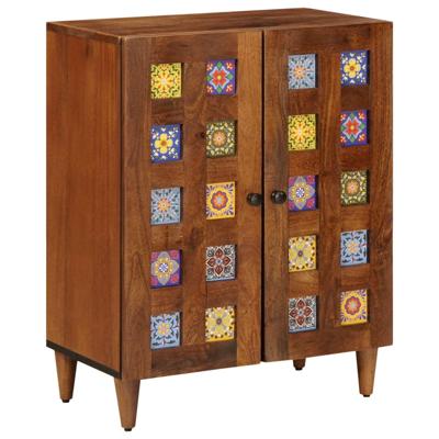 Dressoir Walnotenhout 60 x 33,5 x 75 cm Massief Mango Hout Dressoir Walnotenhout 60 x 33,5 x 75 cm Massief Mango Hout