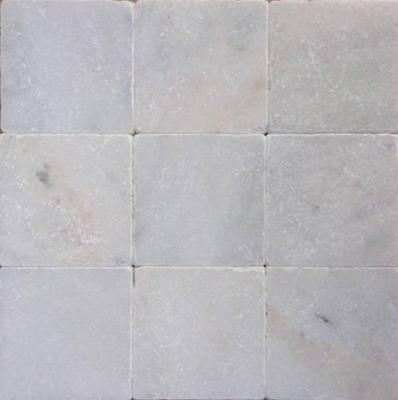 Wit Marmer Anticato 10X10X1, Getrommeld / Verouderd P/M� J-Stone