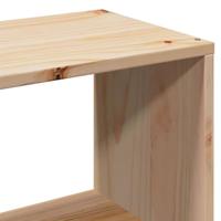 Hoofdbord met opbergruimte 90 cm massief grenenhout - thumbnail