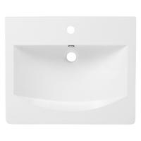 Wastafel Differnz Stripe 60x49 cm Wit Differnz - thumbnail