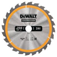 DeWalt Accessoires Cirkelzaagblad 250x30x24t, positief 10°, kerf 3mm - DT1956-QZ - thumbnail