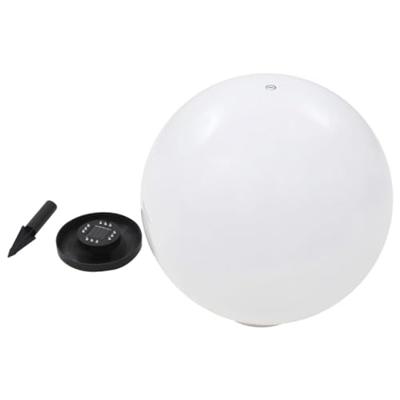 VidaXL Led-solarlamp rond 50 cm rgb