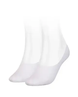 Tommy Hilfiger 2-paar - Footies - Dames katoenen kousenvoetjes - Sokken voor in loafers
